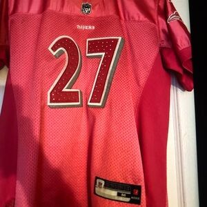 Pink Ravens Jersey with Number 27